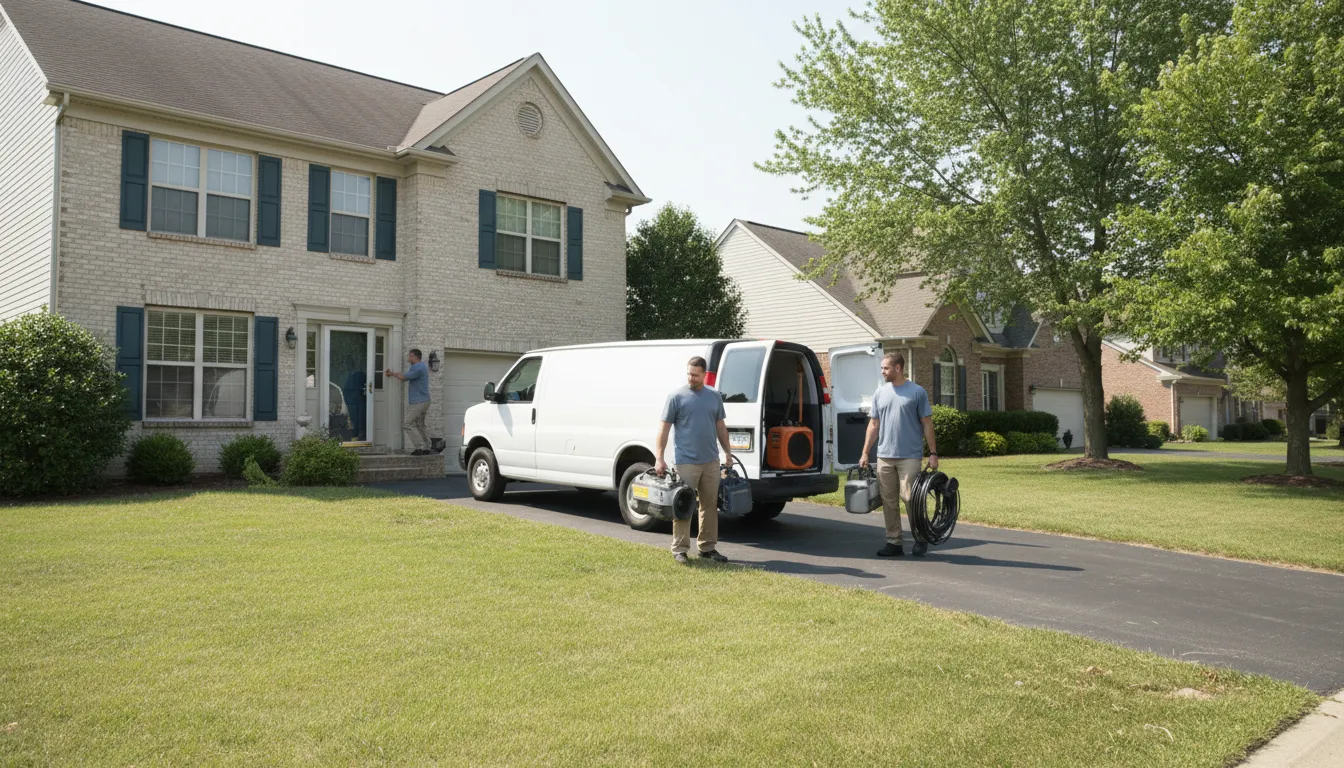 Emergency Water Extraction in Wellston, Ohio